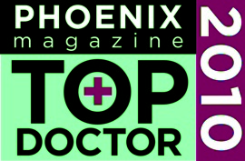 TopDocLogo Dr Tallman Top Doctor Phoenix Magazine 2010