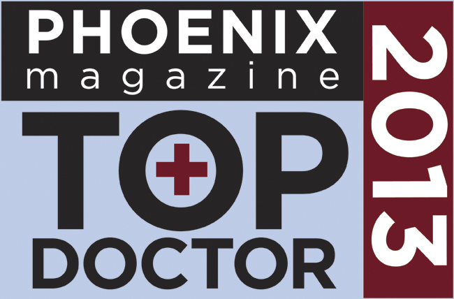 TopDocLogo Dr Tallman Top Doctor Phoenix Magazine 2013